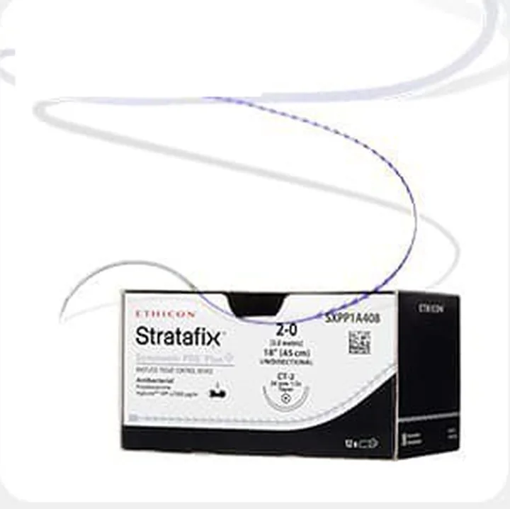 บรรจุภัณฑ์และไหมเย็บ Ethicon Stratafix 2-0