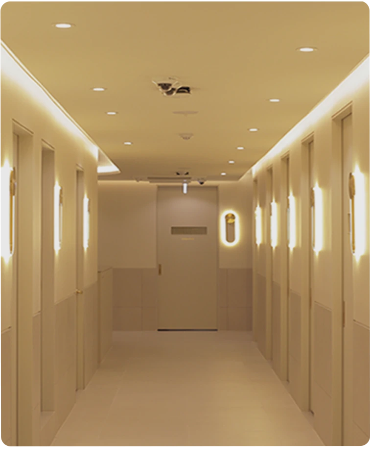 ห้องพักฟื้นส่วนตัว ทางเดิน Suite room ชั้น 4